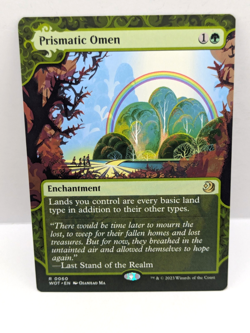 Prismatic Omen - Wilds of Eldraine: Enchanting Tales - Showcase - Rare - WOT 060 - Image 1