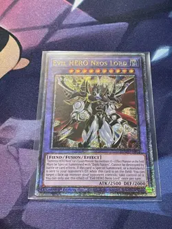 Yu-Gi-Oh! Evil HERO Neos Lord SUDA-EN031 Quarter Century Rare Near Mint! - Image 5