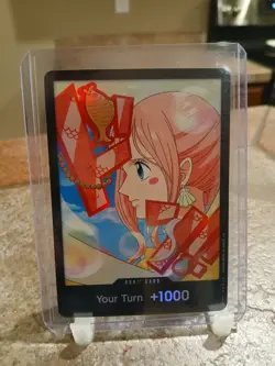 One Piece TCG Shirahoshi Foil Don Premium Booster The Best Vol. 2 (DON!) English - Image 1