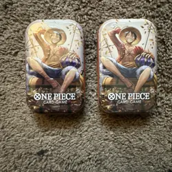 One Piece TCG Tin Pack Set Vol. 2 Set Lot Of 2 TS-02 English - Image 1