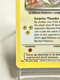 Pokemon Dark Raichu Team Rocket Secret Rare Holo Card 83/82 2000 Wizards - Image 5