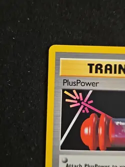 Pokemon TCG Pluspower Base Set 84/102 Unlimited Uncommon Card WOTC Played LP - Image 2