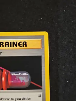 Pokemon TCG Pluspower Base Set 84/102 Unlimited Uncommon Card WOTC Played LP - Image 3