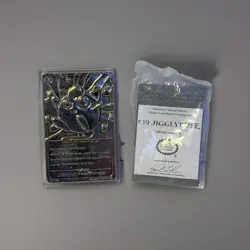 Jigglypuff Pokemon 23K Gold Plated Trading Card 1999 Burger King Limited Edition - Image 2