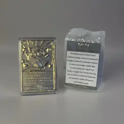 Jigglypuff Pokemon 23K Gold Plated Trading Card 1999 Burger King Limited Edition - Image 3