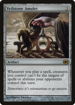Veilstone Amulet #166 (MP) Future Sight FUT Magic MTG - Image 1