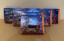 MTG Teenage Mutant Ninja Turtles Collector Booster Packs (7) - Image 1