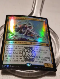 Adrix and Nev, Twincasters Commander 2021 Foil - Image 1