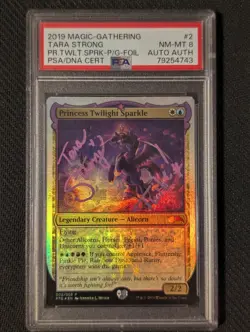 Princess Twilight Sparkle (Hascon) Magic the Gathering *SIGNED BY TARA STRONG* - Image 1