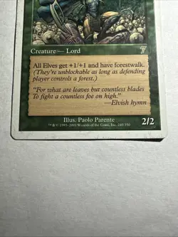 MP Elvish Champion 7th Edition Mtg Magic the Gathering - Image 3