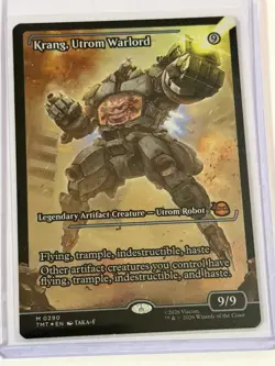 Krang, Utrom Warlord Showcase Teenage Mutant Ninja Turtles Foil 290 - Image 1