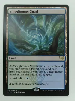 MTG Singles - Vineglimmer Snarl - Strixhaven: School of Mages F355 - Image 1
