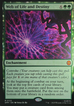 Web of Life and Destiny - M122 - MTG - Marvel's Spider-Man (SPM) - Image 1