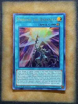 Yugioh Piercing The Darkness MP21-EN257 Ultra Rare 1st Ed LP - Image 1