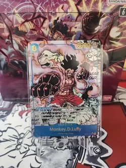 One Piece Monkey.D.Luffy (Manga) OP11-118 A Fist of Divine Speed Alt. Art SEC LP - Image 1