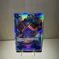 Jinbe (045) OP07-045 500 Years in the Future FOIL Holo One Piece SR - Image 1