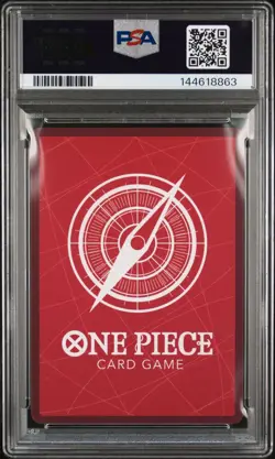 2022 ONE PIECE OP01-ROMANCE DAWN 003 MONKEY D. LUFFY ERRATA PSA 10 GEM MINT - Image 2