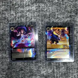 Disney Lorcana Quest Promo Set Belle Accomplished Mystic Beast, Gracious Prince - Image 2