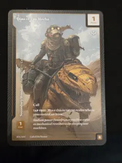 Wonders of The First Dina of Tau Mecha Rare Call Of The Stones - Image 1