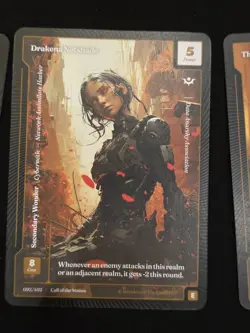 Wonders of The First Drakena Netshade Epic Rare Call Of The Stones - Image 1