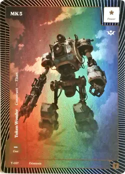 Wonders of the First 2025 - CLASSIC FOIL TOKEN - MK5 - T-027 - Image 1