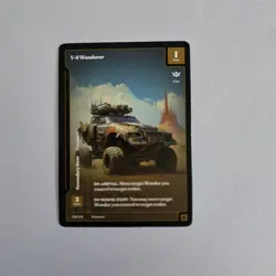 Wonders of the First 2025 - PAPER RARE - V8 Wanderer 218/401 TCG - Image 1