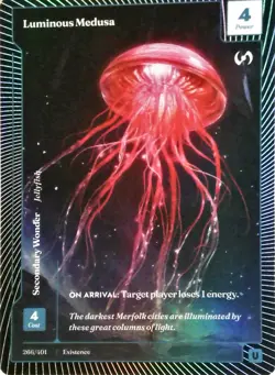 Wonders of the First 2025 - CLASSIC FOIL UNCOMMON-LUMINOUS MEDUSA 268/401 - Image 1