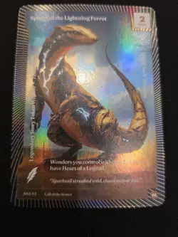 Wonders of The First Sparktail Lightning Ferret CF Mythic Rare Call Of Stones - Image 1