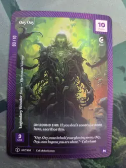 Wonders of the First Ozy Ozy OCM Foil #03/10 Mythic Rare Call of the Stones - Image 1