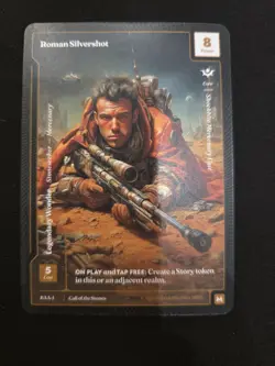 Wonders of The First Roman Silvershot Mythic Rare Stoneseeker Call Of The Stones - Image 1