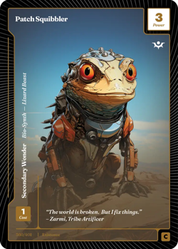 3X - Wonders Of The First - Patch Squibbler 360/401 Secondary Wonder - Image 1