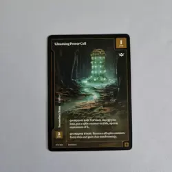 Wonders of the First 2025 - PAPER RARE - Gleaming Power Cell 175/401 TCG - Image 1