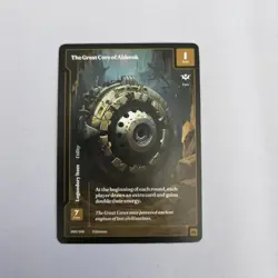 Wonders of the First 2025 - MYTHIC PAPER - The Great Core Of Alderok 60/401 TCG - Image 1