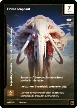 Wonders of the First 2025 - MYTHIC Paper - PRIME LEOPHANT - 44/401 - Image 1
