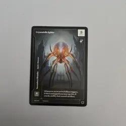 Wonders of the First 2025 -PAPER RARE- Crystaline Spider 159/401 TCG - Image 1