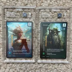 Wonders of the First Prerelease Foil Proof x2 Princess Aurora & Ashenleaf TAG 9 - Image 1