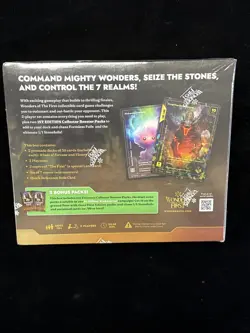 NEW Wonders of the First CCG 2-Player Starter Set SEALED With Bonus Packs - Image 2
