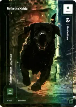 Wonders of the First 2025 - FORMLESS FOIL PROMO TOKEN - BELLA THE NOBLE P-23 - Image 1