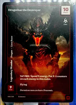 Wonders of the First Existence #19 Drogothar the Destroyer Mythic - Image 1