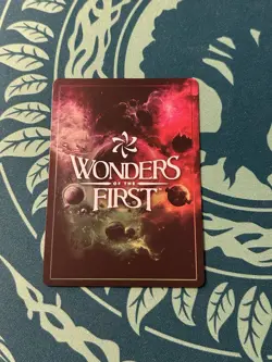 Tyros Ironfist 216/401 Paper Rare Wonders Of The First Existence 1st Edition - Image 2
