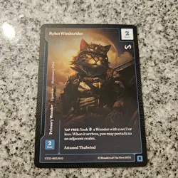 Wonders Of The First: Existence - Rylan Windstrider RARE 195/401 - Image 1