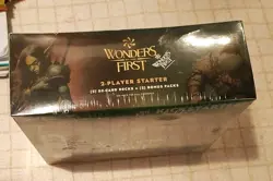NEW Wonders of the First CCG 2-Player Starter Set Kit SEALED With Bonus Packs - Image 2