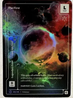 Wonders of the First 001/401 The First Formless Foil 1st Edition - Image 1