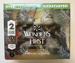 Wonders Of The First 2 Player Starter Pack 1st Edition w/ 2 Packs TCG SEALED - Image 1