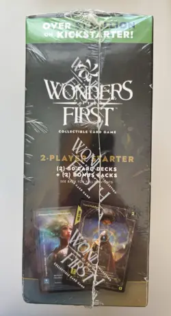 Wonders Of The First 2 Player Starter Pack 1st Edition w/ 2 Packs TCG SEALED - Image 3