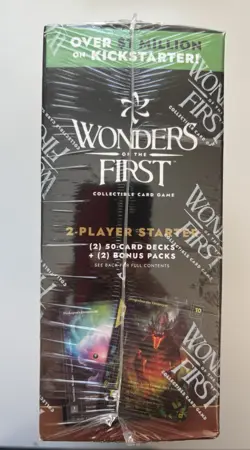 Wonders Of The First 2 Player Starter Pack 1st Edition w/ 2 Packs TCG SEALED - Image 5