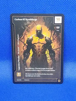 Wonders of the First Carbon-X7 Synthforge Mythic Rare Existence - Image 1