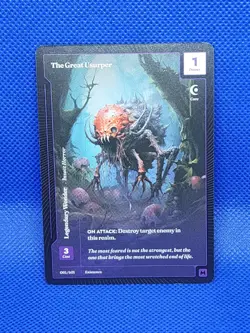 Wonders of the First The Great Usurper Mythic Rare Existence - Image 1