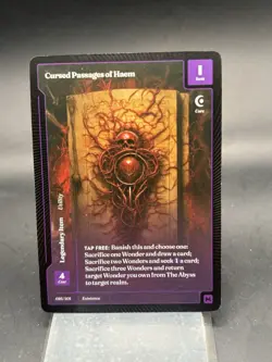 Wonders Of The First Cursed Passages Of Haem 016 Paper Mythic SSP - Image 1