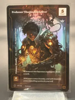 Wonders Of The First Professor Tiberius Quicksilver 278 Formless Foil - Image 1